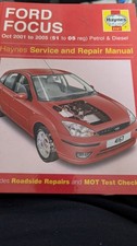 Haynes Ford Focus Oct 2001 to 2005 Petrol & Diesel Service & Repair Manual 4167