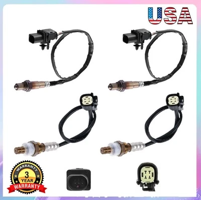 4x Sensor de oxígeno arriba+abajo para Ford F-150 3,5 L V6 turboalimentado 2011 2012 2013 2014 Foto 1 de 4