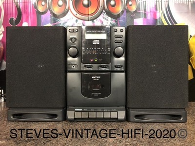 Matsui MCH-550 MICRO HIFI COMPONENT SYSTEM SERVICED NEAR MINT RARE L@@K FREE PP