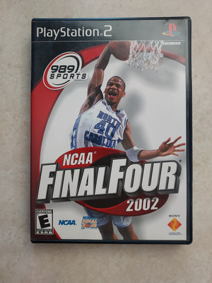 NCAA Final Four 2002 (PlayStation 2 PS2) Complete Game w/Manual TESTED