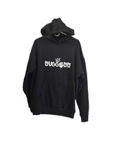 Success Teddy Back Graphic Pullover Hoodie. M Black New Without Tag