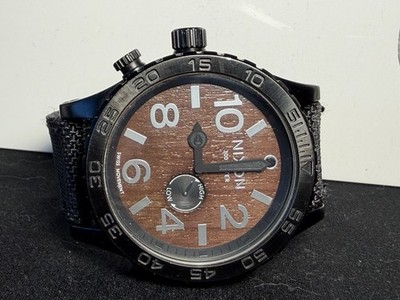 NIXON THE 51-30 Tide Watch Black/Wood