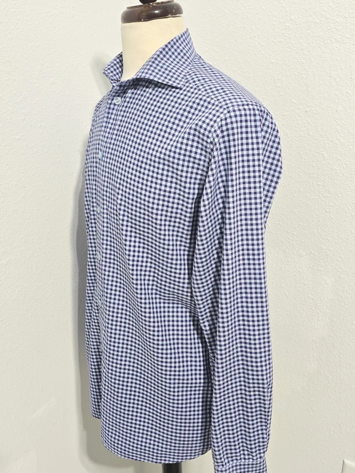 Camisa de vestir contemporánea Eton para hombre talla 39 15,5 Foto 4 de 4