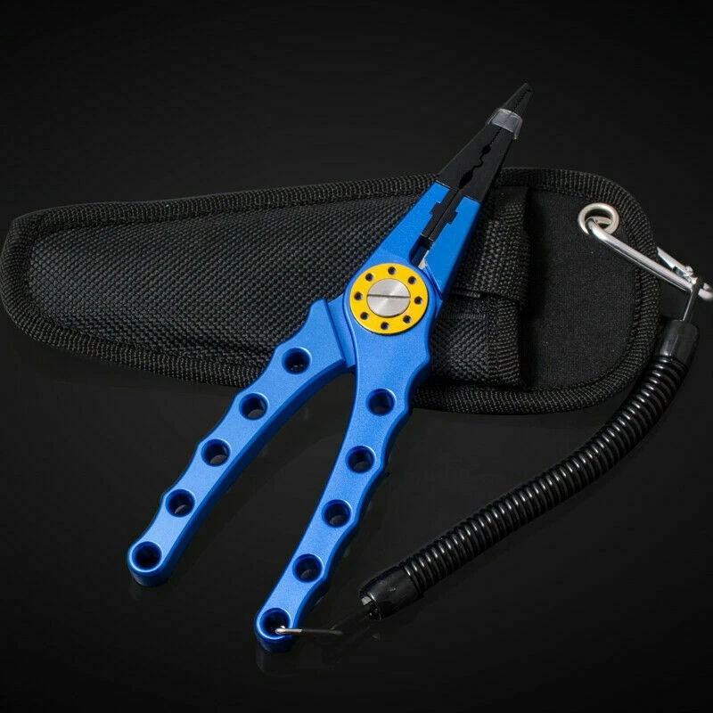 Angelzange multifunktionale Fisch Zangen Linie Cutter Hook Remover Tackle - Bild 2 von 4