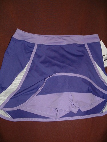 NEW CHAMPION DUO DRY MAX 89831 GIRL'S SKORT/TENNIS SKIRT Purple/Lav XL(14/16) - Picture 2 of 2