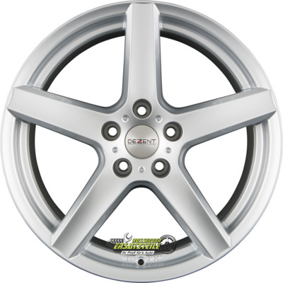 Dezent TY silver 6.5x17 ET40 - LK5/114.3 ML60.1 Felge Alu