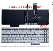 US white Backlit keyboard for Lenovo Legion 5-15ARH05H 5-15IMH05 5-15IMH05H