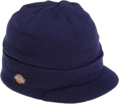 Dickies Knit Radar Cuff Beanie Winter Hat Navy New - Picture 1 of 2