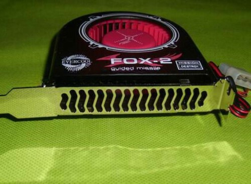 1PC chassis cooling fan / PCI bit fan FOX-2 / Chassis exhaust fan - Bild 2 von 2
