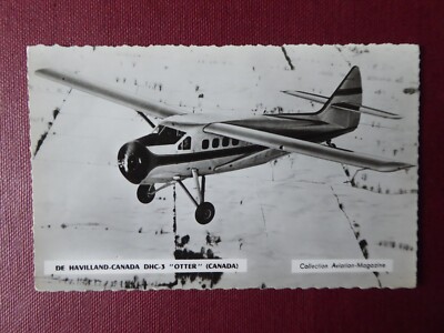 FOTOKARTE LUFTFAHRT MAGAZIN VON HAVILLAND KANADA DHC-3 OTTER AIRCRAFT