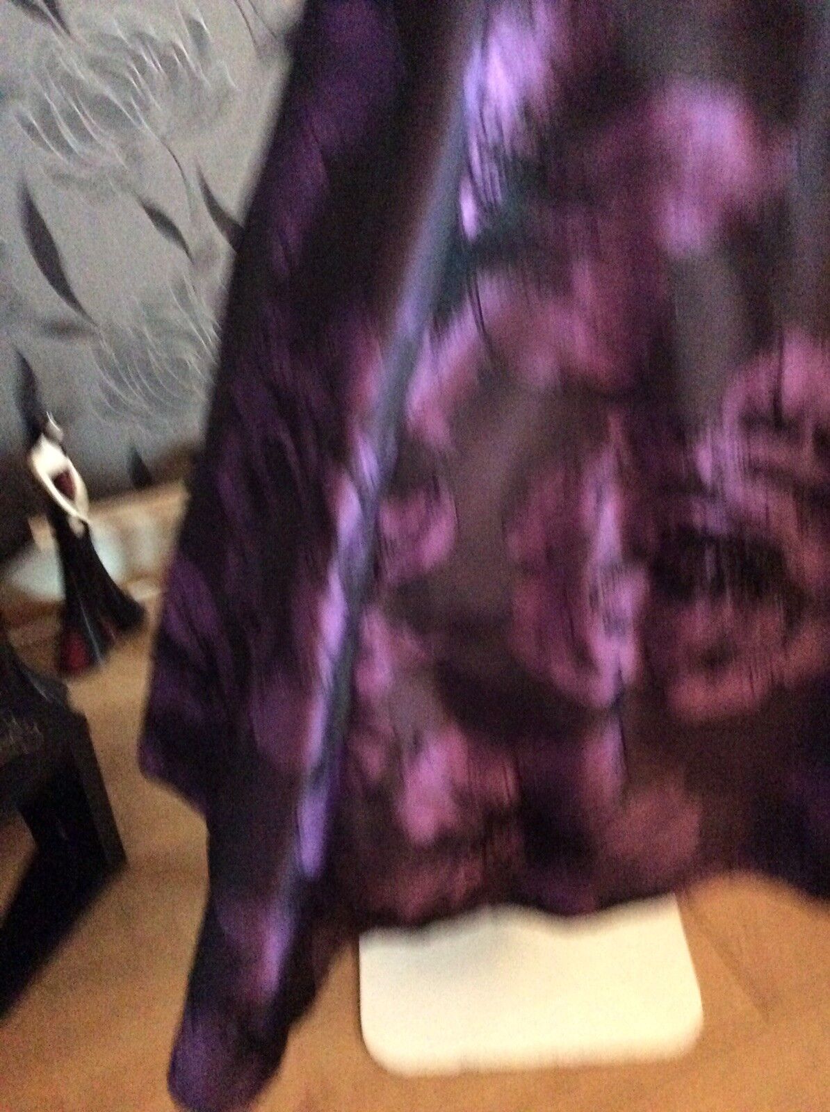 Phase Eight Stunning Black Purple  Sasha Dress Si… - image 11