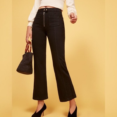 reformation black jeans