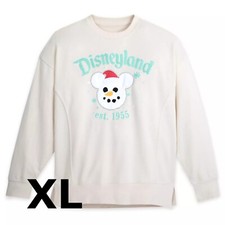 Disney Parks Mickey Mouse Snowman Christmas Sweatshirt XL - Disneyland