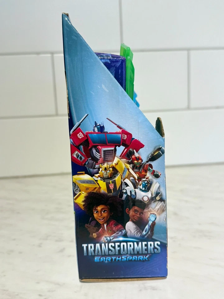 NEW NERF TRANSFORMERS EarthSpark Cyber-Sleeve Battle Blaster - 2 in 1 Dart Lau - Image 4 of 4