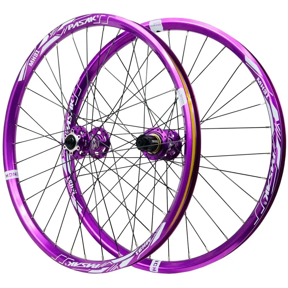 24inch MTB Bike Wheelset AM Enduro DH 25mm Wide Rim Hub HG MS XD Clincher - Image 4 of 4
