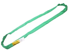 Round Sling Green Endless 8 FT Polyester Rim Sling Crane Tow Lifting Belt