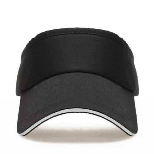 Sun Visor Cap with Peak, adjustable strap - Summer, sports, golf, tennis Cotton~ - Picture 18 of 33