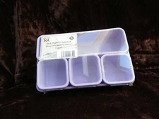 NEW by JOT, DESK ORGANIZER INTERLOCK 5 PIECES  (PURPLE, OR LAVENDER, OR LILAC)