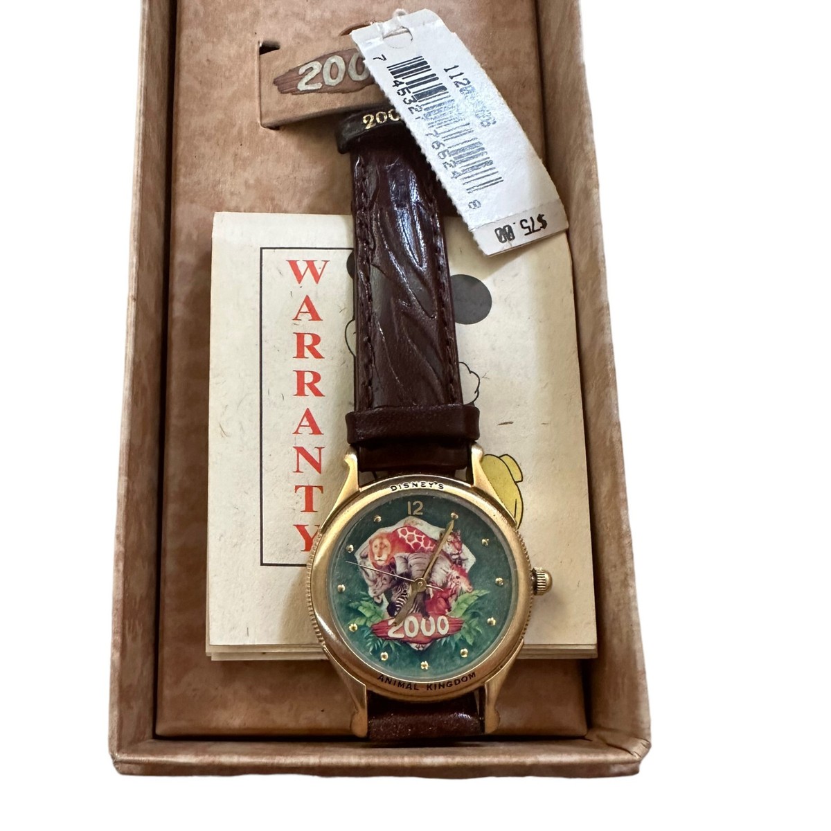 Disney 2000 Animal Kingdom Watch w Box NEW Vintage | eBay display picture 1