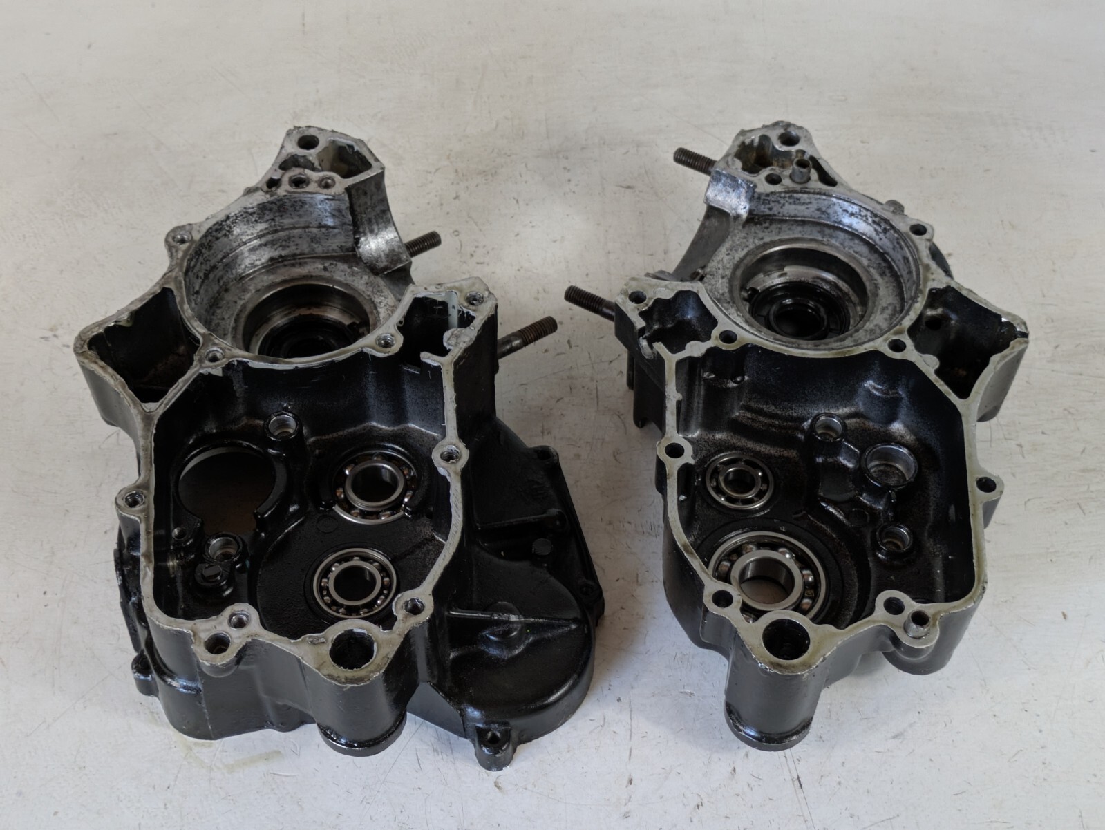 88 - 97 Kawasaki KX80 KX 80 Crank Case Cases Crankcase Engine Block