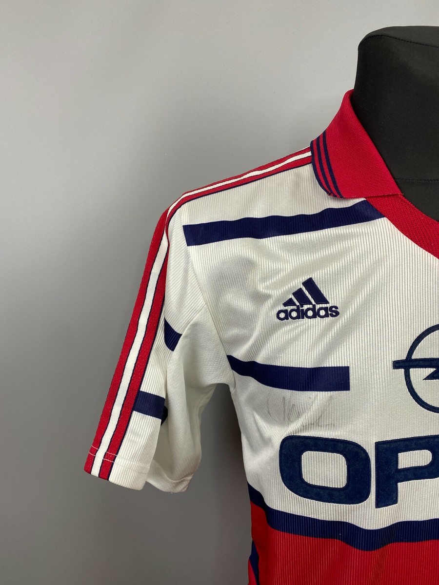 98/99 adidas × BAYERN Away Game Shirts BAYERN MUNICH 1998 1999 AWAY SHIRT FOOTBALL SOCCER JERSEY