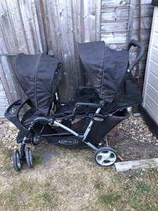 graco double buggy rain cover