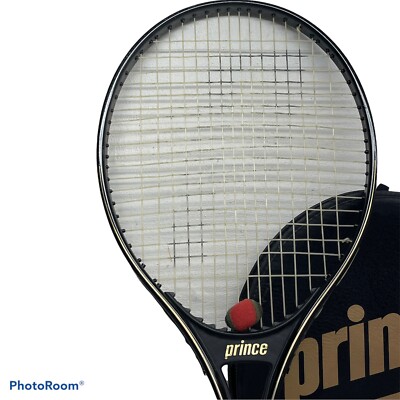 VINTAGE 1979 PRINCE PRO 110 GRAPHITE STRUNG TENNIS RACQUET 4 5/8