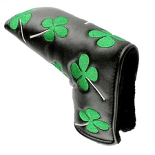 Blade Putter Head Cover Golf Premium Leather Fits Scotty Cameron Ping Black US