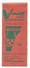 1982 VERMONT PRIVATE CAMPGROUNDS ATTRACTION T...
