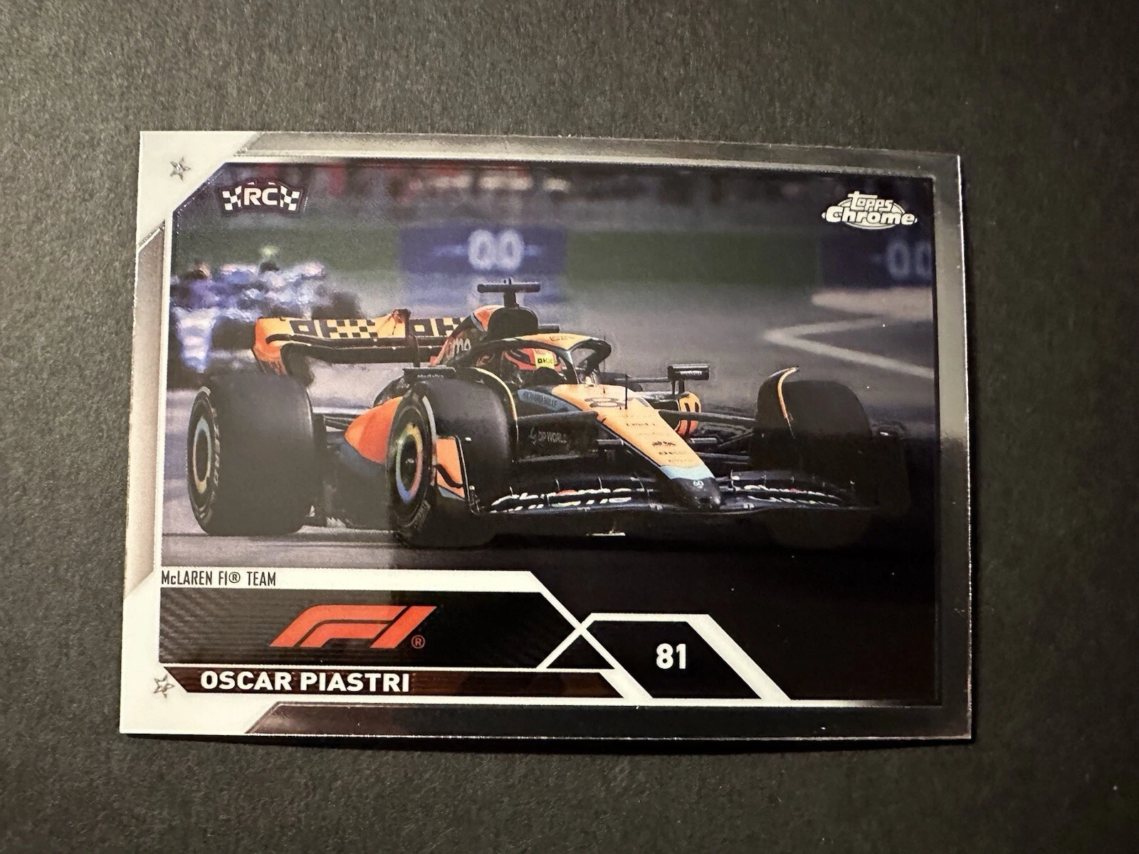 Oscar Piastri trading card