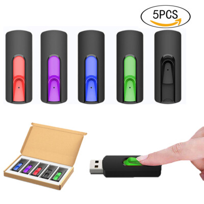 5Pack 1/2/4/8/16/32GB Memory Sticks USB 2.0 Flash Drive Pen Drive Storage for PC