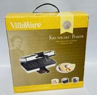VillaWare Krumkake Baker 3900 Makes Two 5" Cookies NEW 2003