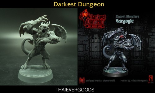 DARKEST DUNGEON BOARD GAME AUTHENTIC Miniature Model Gargoyle Monster ...