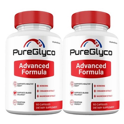 PureGlyco Capsules, Max Strength Glycogen Support Supplement (2 pack)