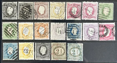 Portugal 1870-1884 issues Used