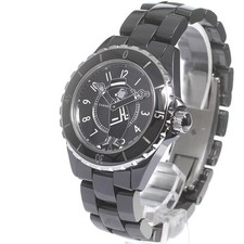Chanel J12 Mademoiselle 38MM H5242 38mm SS Black Dial Automatic Watch #C1976