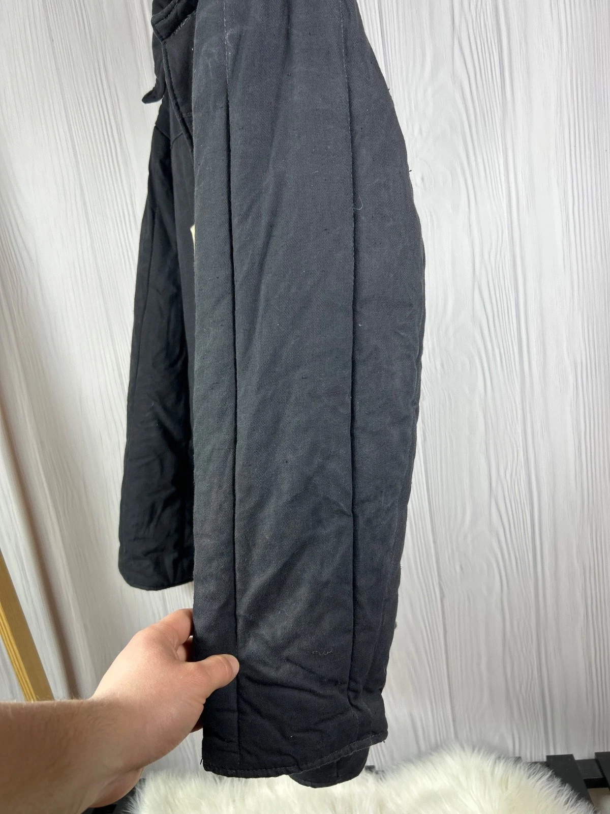 Vintage Soviet Padded Jacket USSR Military Telogreika Vatnik - product detail image 9