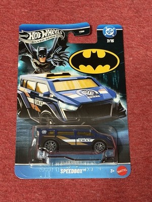  Hot Wheels 2026 Silver Series Batman Speedbox Blue NIB VHTF 
