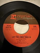 Dean Martin 45 RPM - Let The Good Times In / I’m Not The Marrying Kind 0538