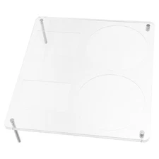  Clear Display Holder Desktop Album Frame Record Stand CD Storage Holders