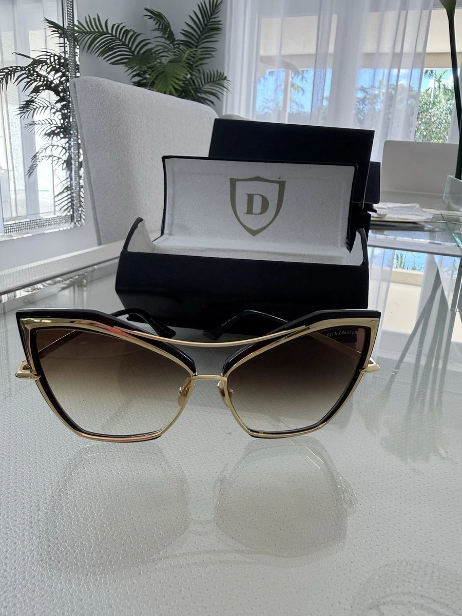 Dita “Sunbeam” oversized sunglasses with Brown Gradient Lenses Dita brown sunglasses - Gem main image 4
