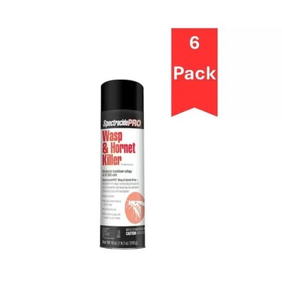 Spectracide (6 Packs) PRO 18 Oz. Wasp And Hornet Killer Aerosol Up to 4-weeks