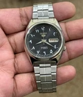 Vintage Seiko 5 Automatic Black Dial Cal.7009 Watch for Mens Japan