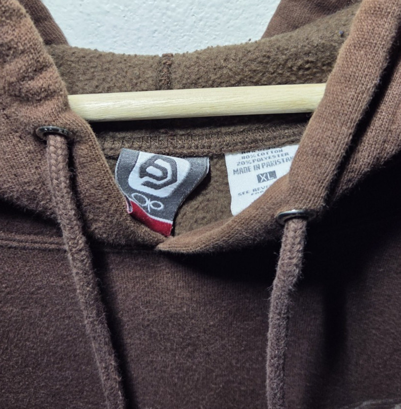 Vintage Ocean Pacific Sweater Hoodie 90s Y2K USA Surf Board Wear Logo Size XL image 5