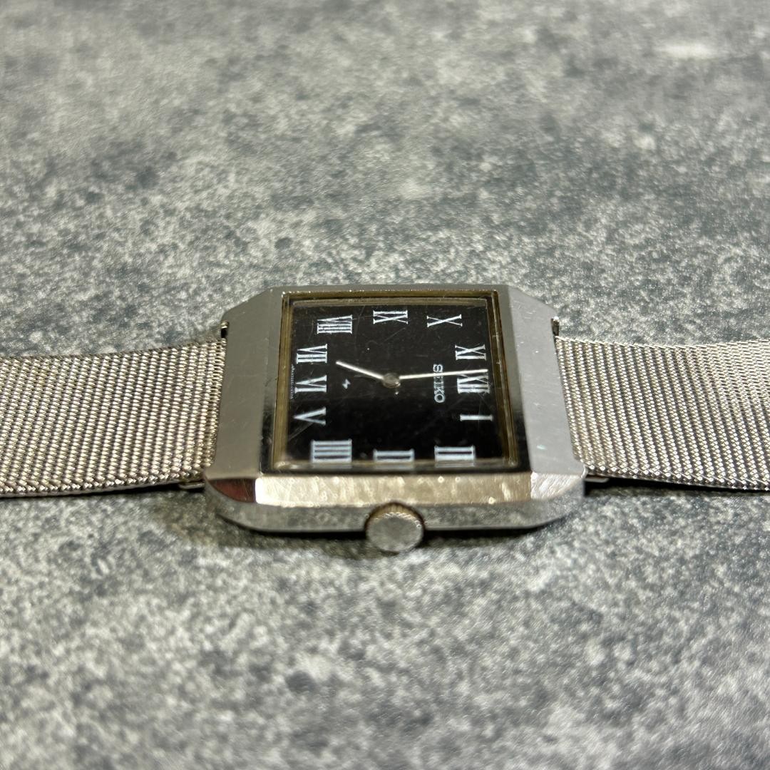 SEIKO Chariot Tank Rectangular Square Manual Wind… - image 7