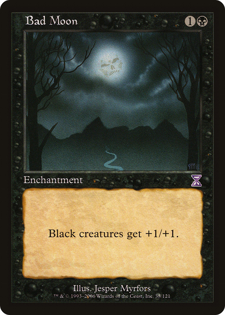 Bad Moon (38) Time Spiral Timeshifted MTG Magic the Gathering NM
