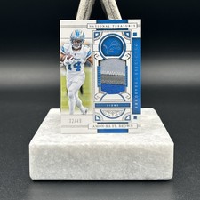 2023 Panini National Treasures - Patches Amon-Ra St. Brown /49 Detroit Lions NFL