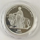Victoria’s Uns And The Lion Milestones Of The Millennium One Ounce .999 Silver