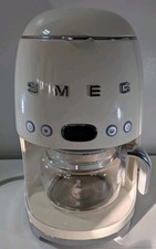 SMEG Cream Coffee Machine Perculator Retro SELLING FOR SPARES AND OR PARTS 