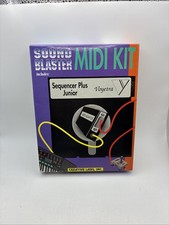 Creative Labs Inc Sound Blaster Midi Kit Sequencer Plus Junior Voyetra Open Box